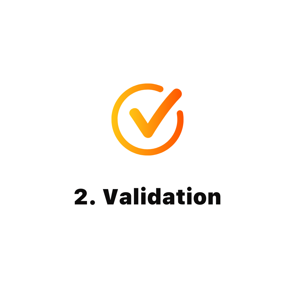 Validation reprise iPad